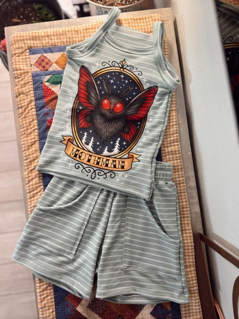 Moth Full Length Cami & Aspen Shorts with Pockets 3y