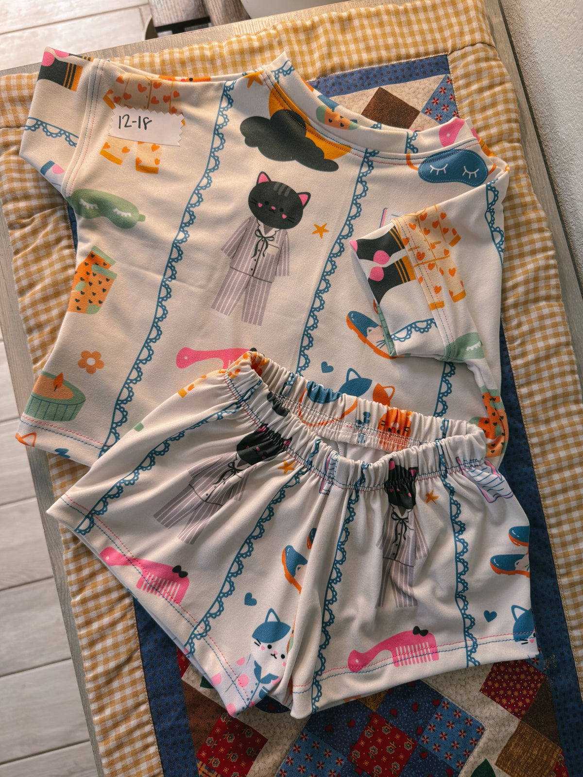 Boxy Tee & Breezy Set 12-18m