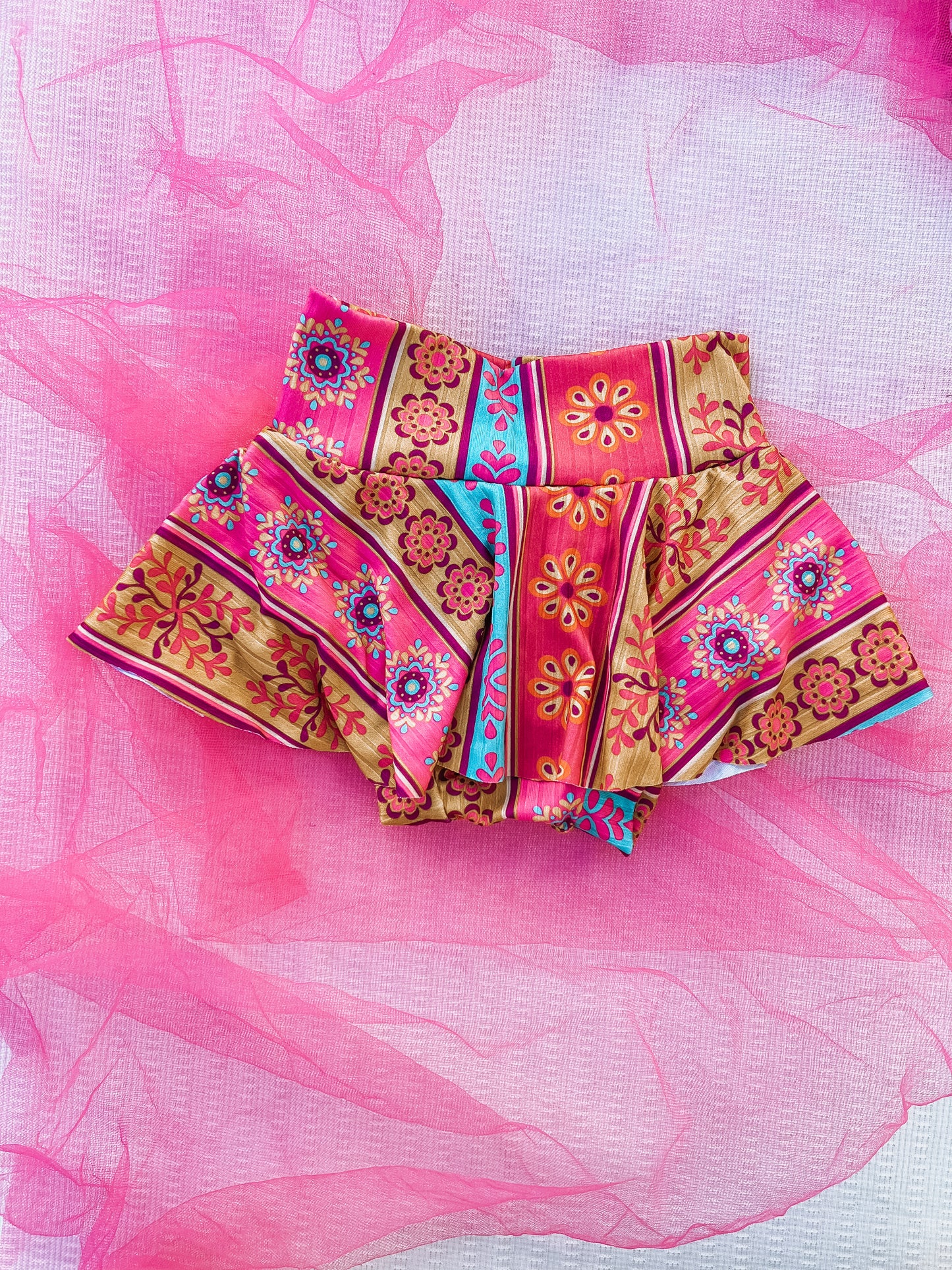 6Y De Las Flores Skirted Bummies