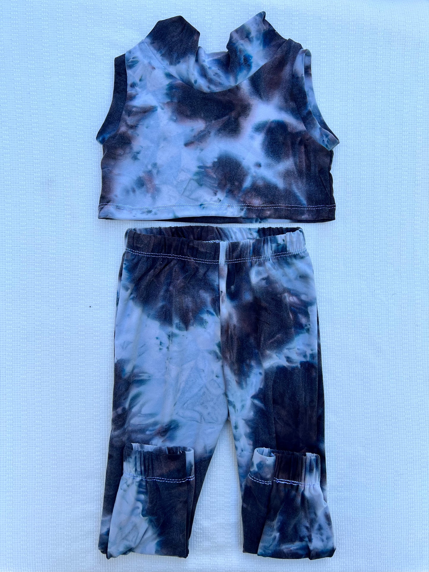 12-18 Jogger Set With Mock Neck