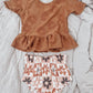 9-12 Midi Peplum & Bloomer set