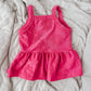 5t Pink Summer Cami Peplum