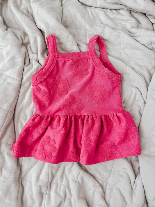 5t Pink Summer Cami Peplum