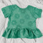 2T Green Floral Midi Peplum
