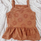 6t Brown Floral Summer Cami