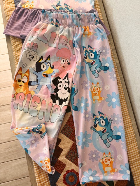 Puppy & Friends Cami Peplum & Upcycled Aspen Pants 4t