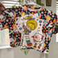 Rainbow Girl Upcycle Oversized Tee & Breezy Set 4y