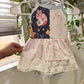 Color Block Cami Peplum With Mystical Touch & Genie Pants 2t