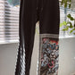 Upcycled Small Adult Flared Joggers