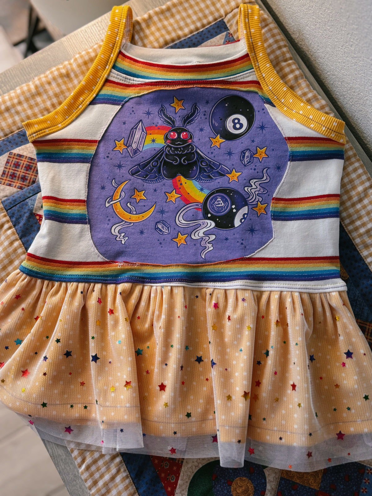 Cami Peplum & Ruffled Shorties 5t