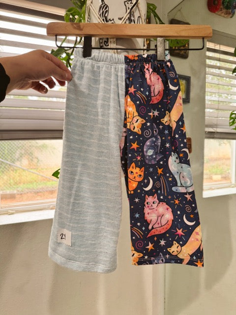 Color Block Cami Peplum With Mystical Touch & Genie Pants 2t