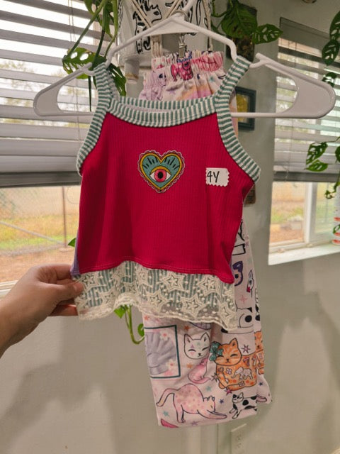 Cami Tank With Genie Pants 4y