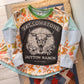 Upcycled Poncho Top 4y