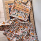 Toddler Upcycled Travel Set | Florida Y2K Vacation Set 4T RTS