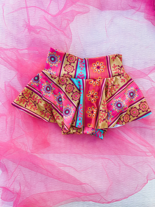 6Y De Las Flores Skirted Bummies