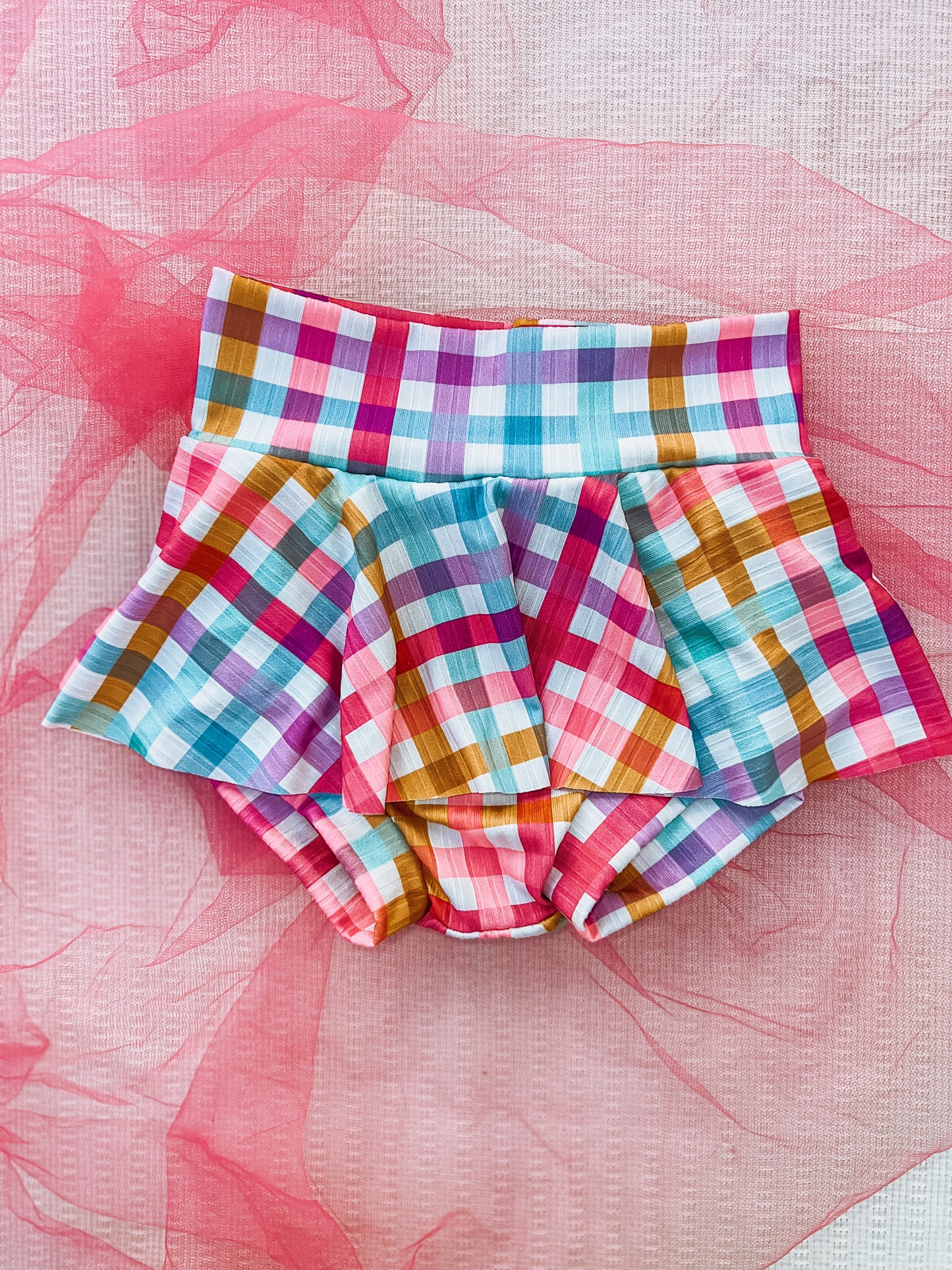 6Y Woven Together Skirted Bummies