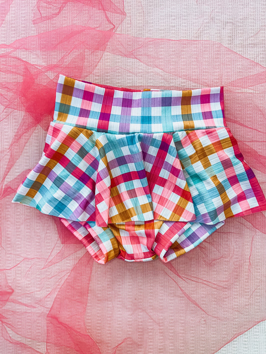 6Y Woven Together Skirted Bummies