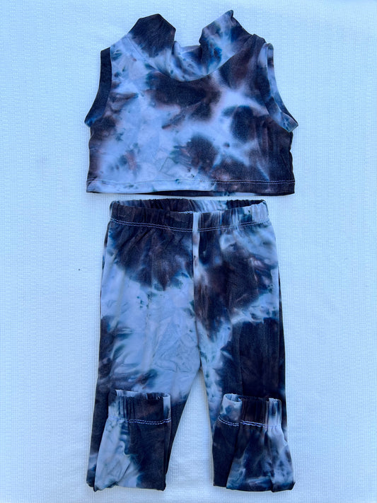 12-18 Jogger Set With Mock Neck